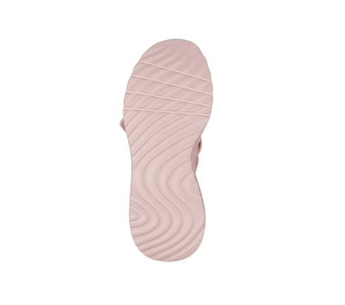 Espadrile sport, dama, SKECHERS SLIP-INS BOBS SPORT SQUAD CHAOS INSPIRE AWAY 117630-BLSH roz, textil